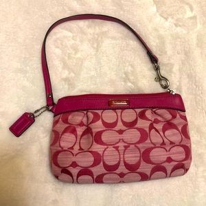 Coach wristlet